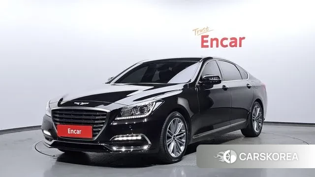 Genesis G80 2018 Черный из Кореи