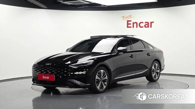 Kia K8 Hybrid 2022 Черный из Кореи