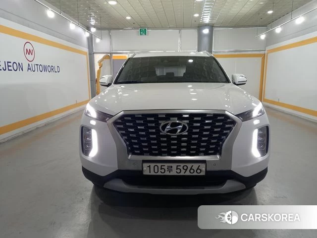 Hyundai Palisade 2021 Белый из Кореи