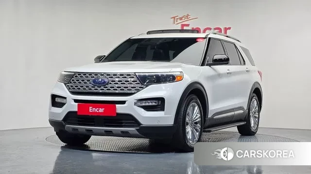 Ford Explorer 6th Generation 2022 Белый из Кореи