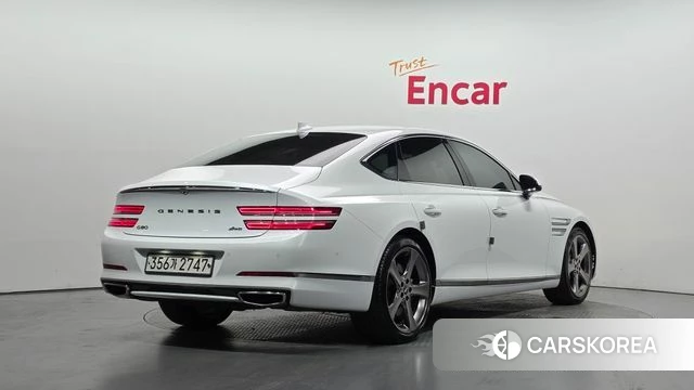 Genesis G80 (RG3) 2022 Белый из Кореи
