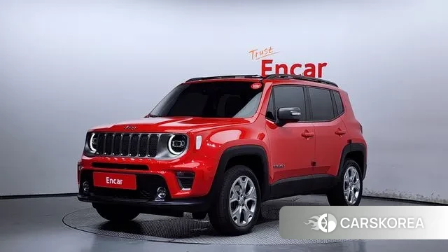 Jeep Renegade 2021 Красный из Кореи