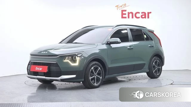 Kia Di Ol Nu Niro 2022 Синий нефрит из Кореи