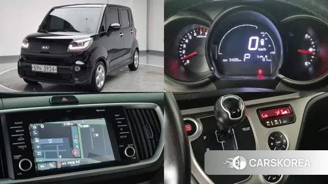 Kia The New Ray 2018 Черный из Кореи