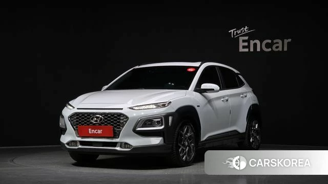 Hyundai Kona Hybrid 2020 Белый из Кореи