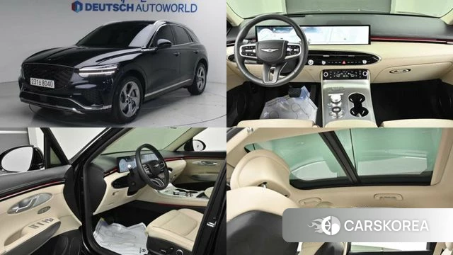 Genesis GV70 2024 Черный из Кореи