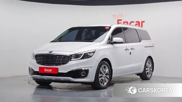 Kia All New Carnival 2018 Белый из Кореи