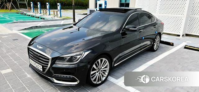 Genesis G80 2018 Черный из Кореи