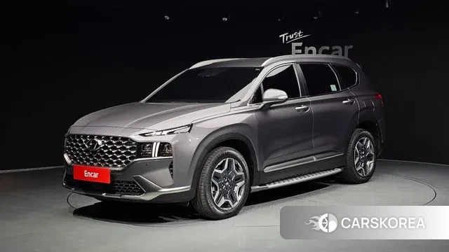 Hyundai The New Santa Fe 2022 Серый из Кореи