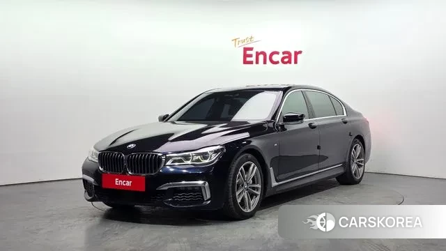 BMW 7 Series (G11) 2018 Черный из Кореи