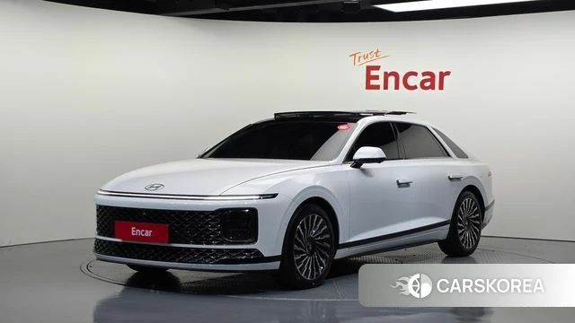 Hyundai Grandeur Hybrid (GN7) 2024 Белый из Кореи