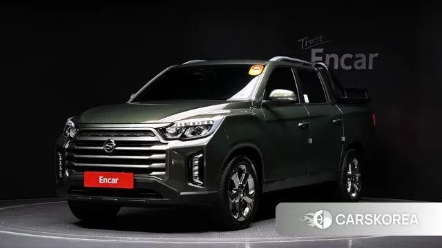 Ssangyong The New Rexton Sports Cannes 2022 Темно-зеленый из Кореи