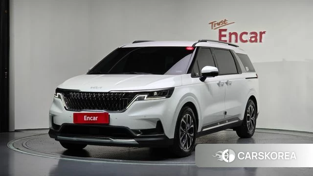 Kia Carnival 4th generation 2021 Белый из Кореи