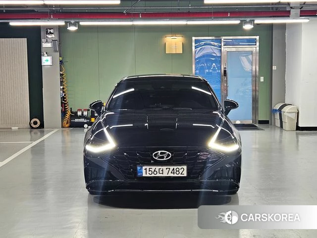 Hyundai Sonata (DN8) 2021 Черный из Кореи