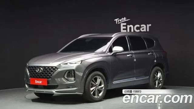 Hyundai Santa Fe TM 2019 Серый из Кореи