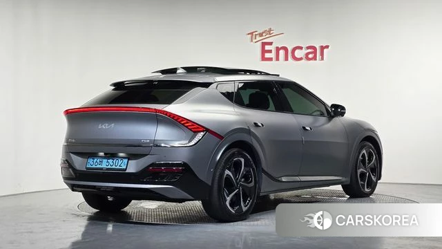 Kia EV6 2021 Серый из Кореи