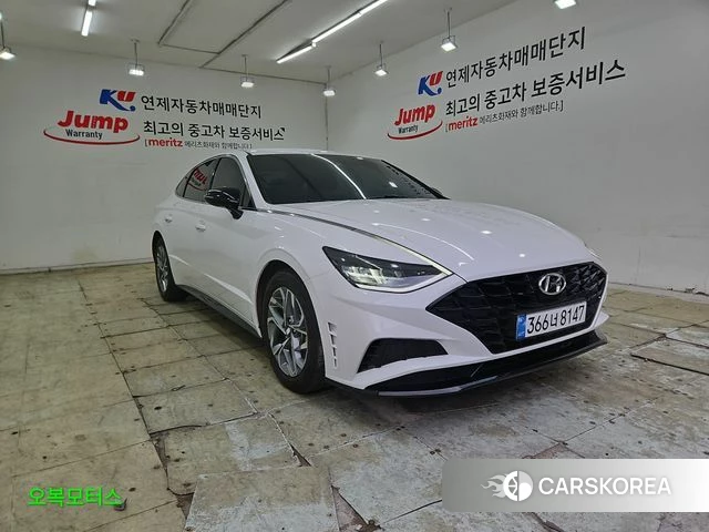 Hyundai Sonata (DN8) 2022 Белый из Кореи