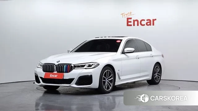 BMW 5 Series (G30) 2021 Белый из Кореи