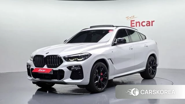 BMW X6 (G06) 2021 Белый из Кореи