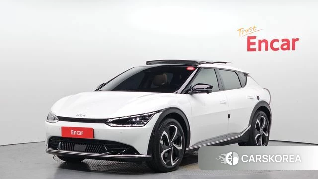 Kia EV6 2023 Белый из Кореи