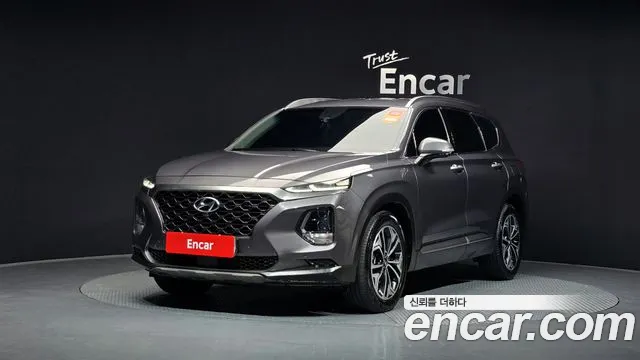 Hyundai Santa Fe TM 2018 Серый из Кореи