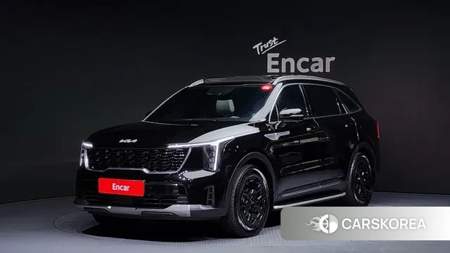 Kia The New Sorento 4th Generation 2024 Черный из Кореи