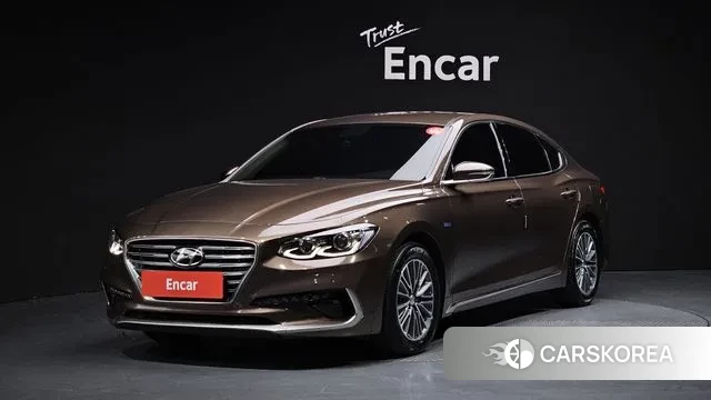 Hyundai Grandeur IG Hybrid 2018 Коричневый из Кореи