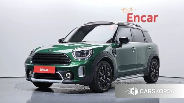 Mini Cooper Countryman 2023 Зеленый из Кореи
