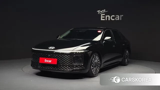 Hyundai Grandeur Hybrid (GN7) 2023 Черный из Кореи