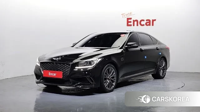 Genesis G80 2018 Черный из Кореи