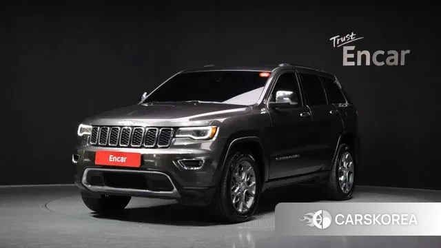 Jeep Grand Cherokee 2021 Серый из Кореи