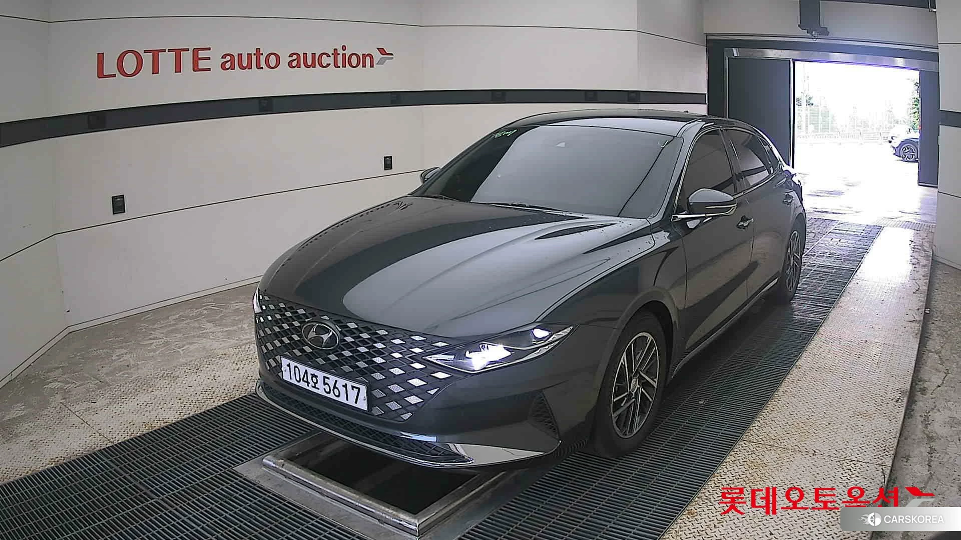 Hyundai Grandeur 2020 Nocturne Gray из Кореи