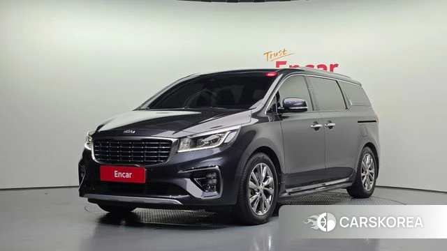 Kia The New Carnival 2019 Черный из Кореи