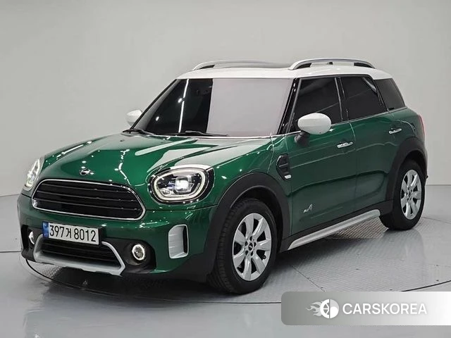 Mini Cooper D Countryman 2021 Зеленый из Кореи