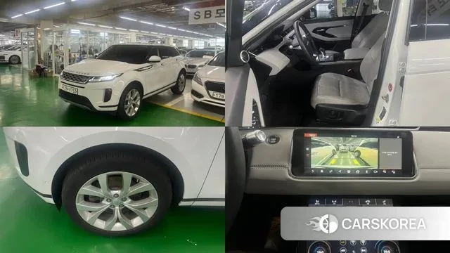 Land Rover Range Rover Evoque 2nd Generation 2019 Белый из Кореи