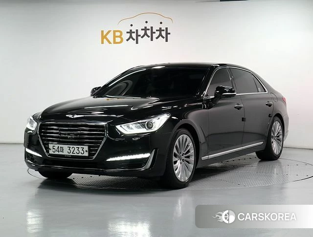 Genesis EQ900 2018 Черный из Кореи