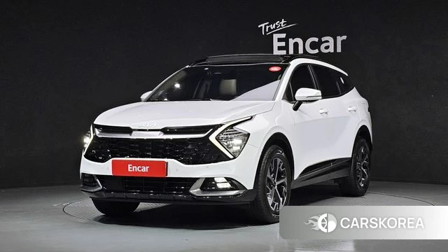 Kia Sportage 5th Generation Hybrid 2022 Белый из Кореи