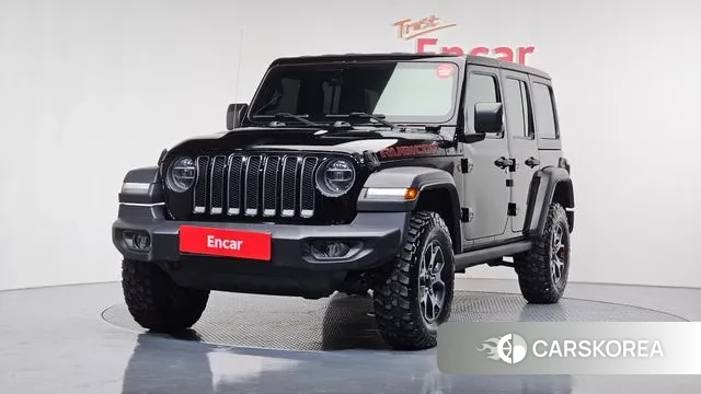 Jeep Wrangler (JL) 2021 Черный из Кореи