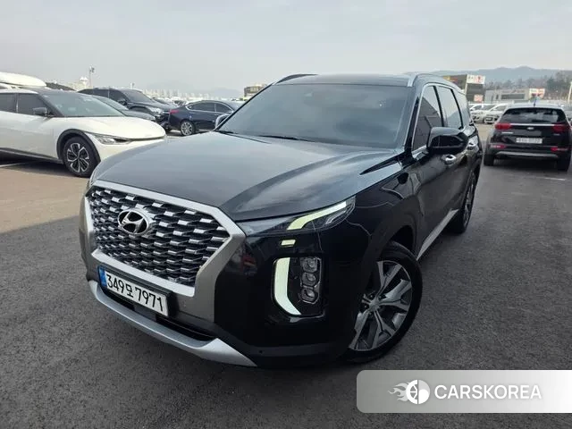 Hyundai Palisade 2022 Черный из Кореи
