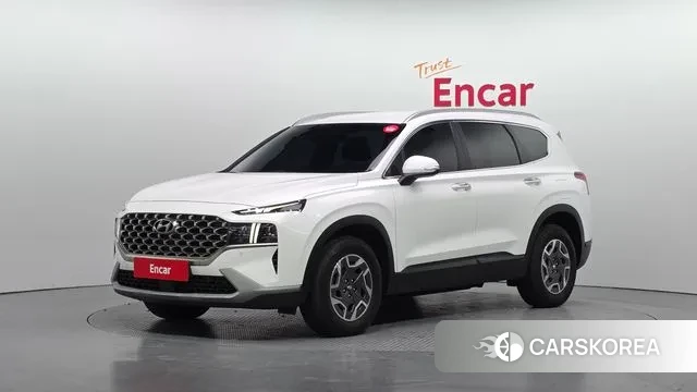 Hyundai The New Santa Fe 2023 Белый из Кореи
