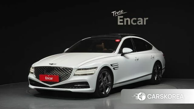 Genesis G80 (RG3) 2021 Белый из Кореи
