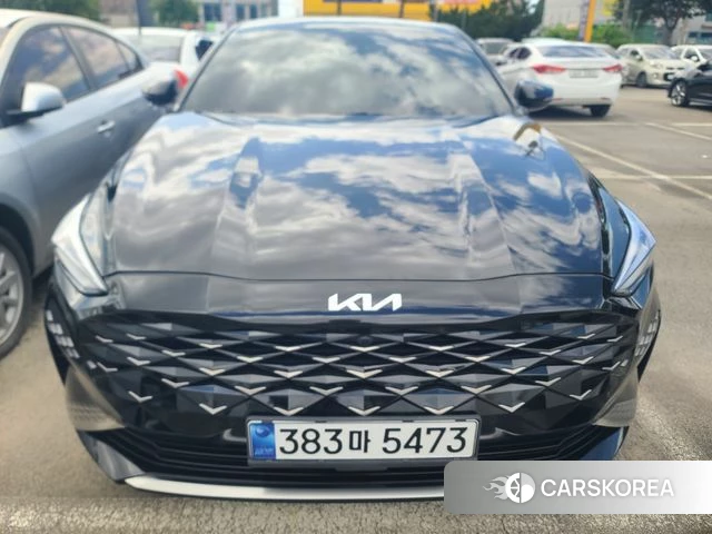 Kia K8 Hybrid 2022 Черный из Кореи