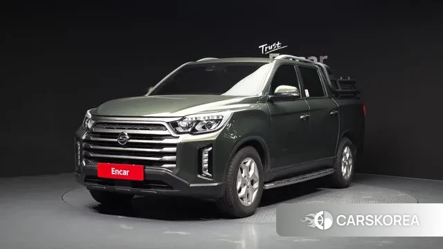 Ssangyong The New Rexton Sport 2022 Зеленый из Кореи