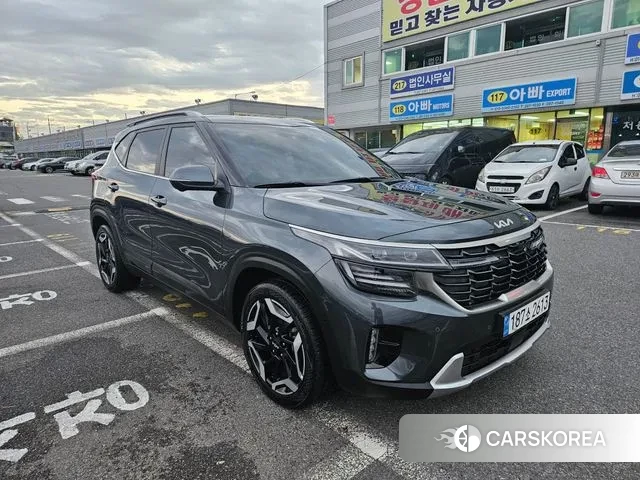 Kia The New Seltos 2023 Серый из Кореи