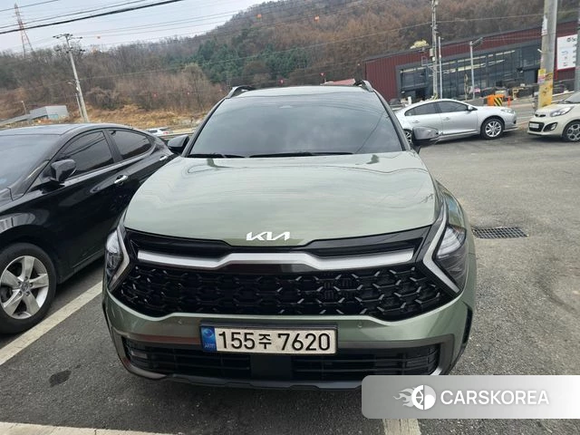 Kia Sportage 5th Generation 2022 Зеленый из Кореи