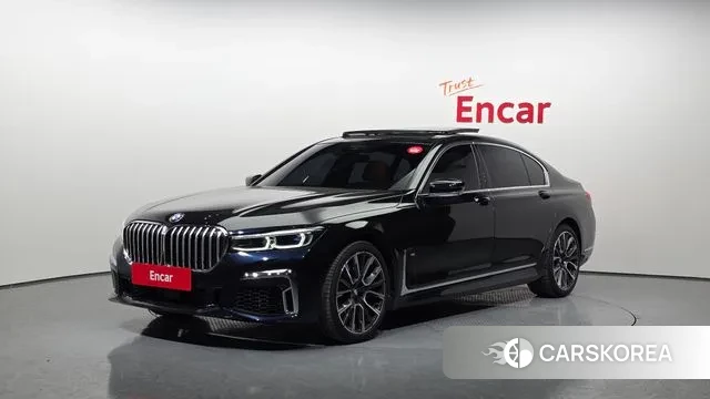 BMW 7 Series (G11) 2021 Черный из Кореи