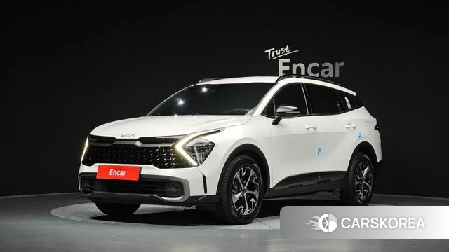 Kia Sportage 5th Generation Hybrid 2023 Белый из Кореи