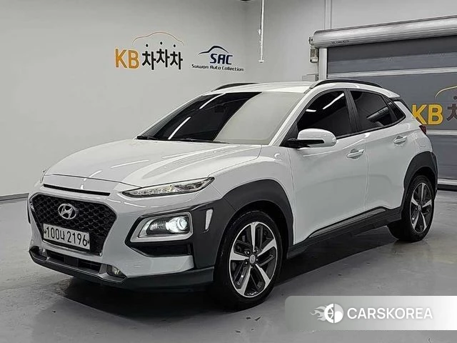 Hyundai Kona 2020 Белый из Кореи