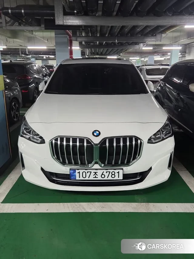 BMW 2 Series Active Tourer (U06) 2023 Белый из Кореи