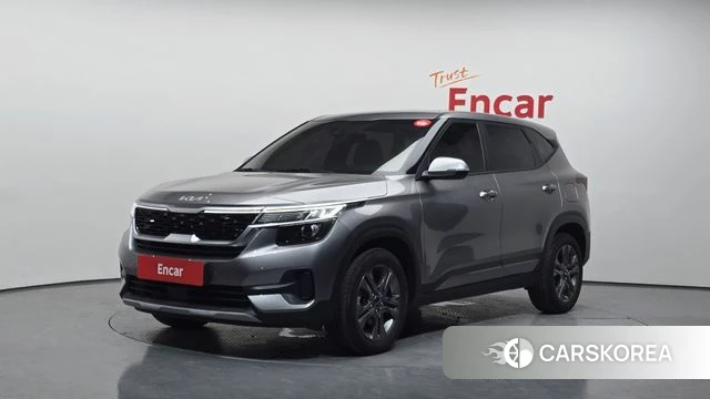 Kia Seltos 2022 Серый из Кореи